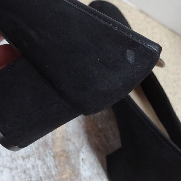 👍 Liz Clayborne Suede Flats Size 7  A1 - Picture 5 of 5